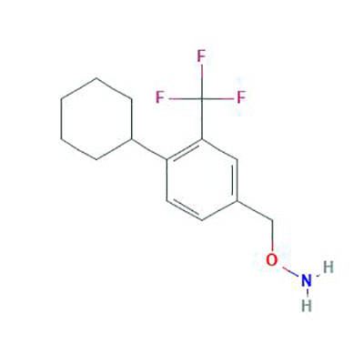 O-[[4-cyclohexyl-3-(trifluoromethyl)phenyl]methyl]hydroxylamine